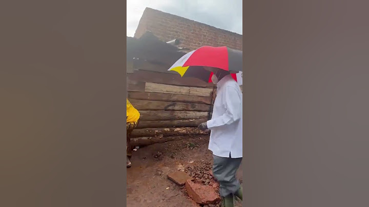 Museveni enters Naluyima's home in Nakaseke  #museveni #uganda #presidentmuseveni
