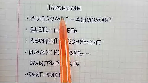 Что такое паронимы в русском языке - примеры 5 самых распространённых паронимов с объяснением