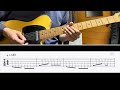 [TAB譜] Eternal Symphony(布袋寅泰) Guitar riff cover [ギター]