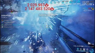 Warframe  Dual Ichor  The Steel Path Disruption solo
