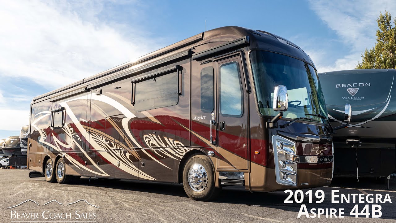 Aspire Rv 2019 Entegra Aspire 44B - Luxury Class A RV - YouTube