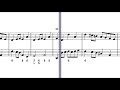 Louis-Antoine Dornel - Marche des Épicuriens w/ scrolling score