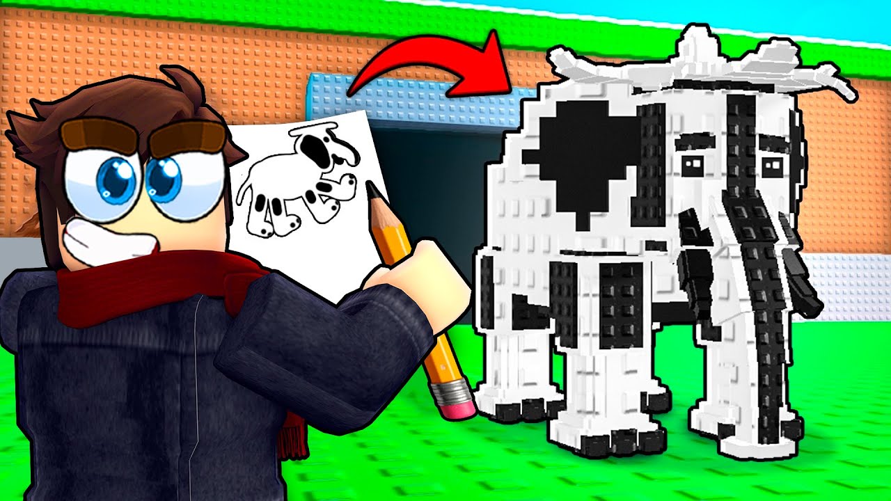 Tous les BRAINROTS RARE que je DESSINES APPARAIT sur STEAL A BRAINROT dans Roblox !