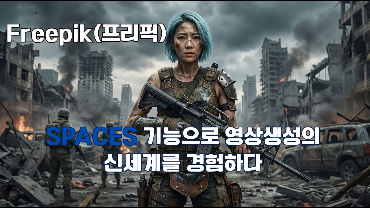 프리픽의 신기능 '스페이스' '베리에이션' '목록'을 먼저 경험해보세요 #freepik #freepikai