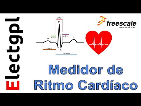 Medidor de pulsiones o Ritmo Cardíaco con Microcontrolador 