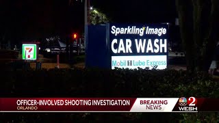 Orlando police: Officer shot armed man charging toward innocent bystander