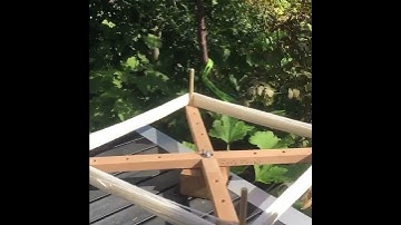 Yarn Swift by Clay and Wood Works