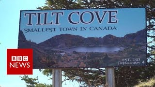 The smallest town in Canada, population: 4 BBC News