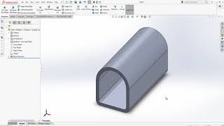 Solidworks Tutorial - Part 3: Introduction to Solidworks (Fillet, Trim, Offset)