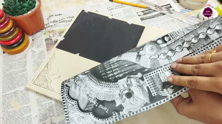 Tanjore  Painting classes 2|tanjore painting Pencil sketch step by step for beginners|Sketch Making