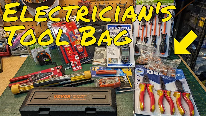 Putting together an inexpensive Electricians Tool Kit / Bag, using Harbor Freight Tools and more!