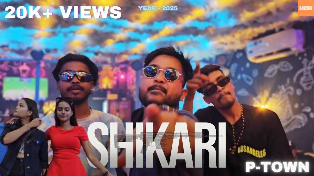 SHIKARI  Official Music Video   Dr Stuff X Shivx X Panda  Viral Odia Rap  P Town  Barcode