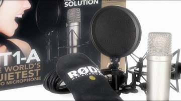Rode NT1a The Quietest Studio Microphone in the World Voice Over Recording
