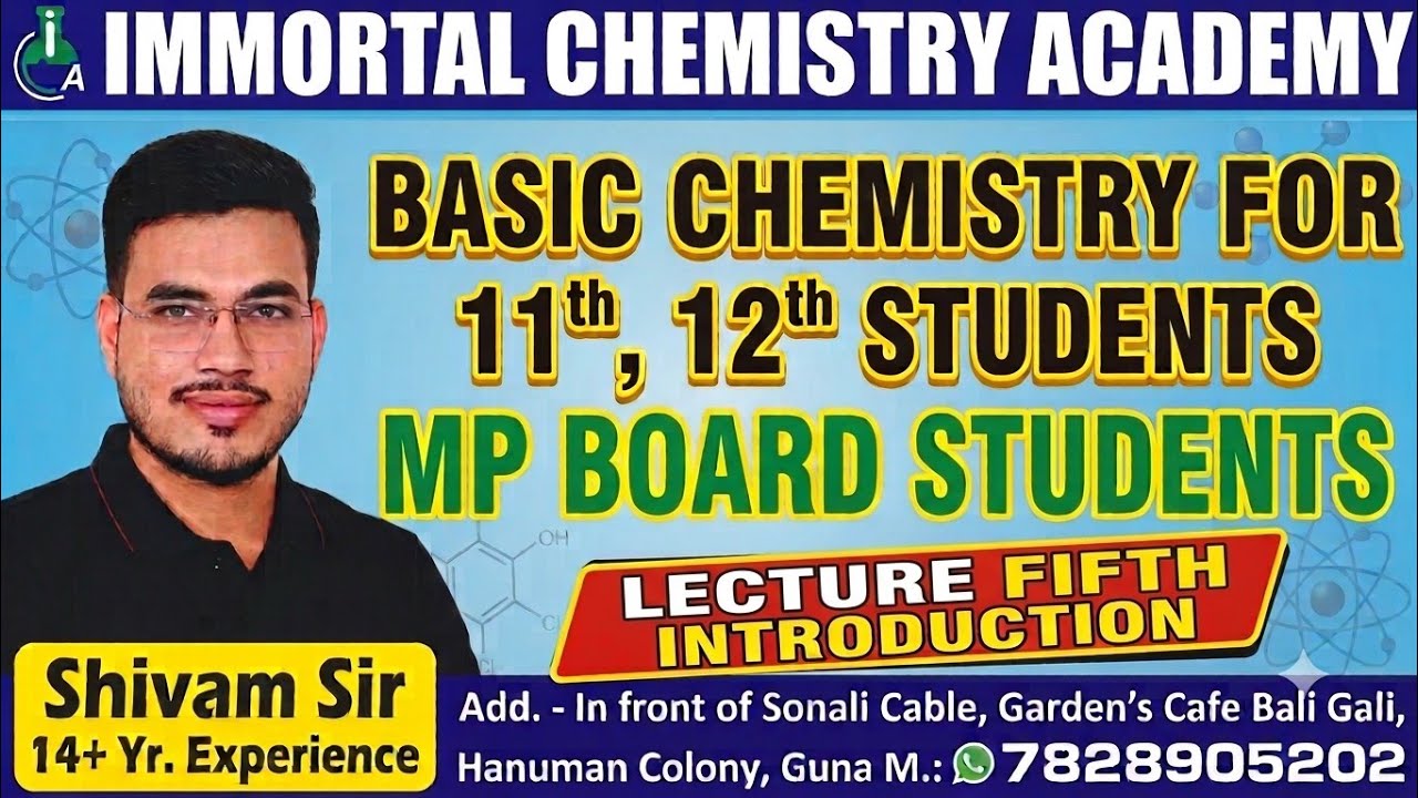 Basic chemistry lecture-05