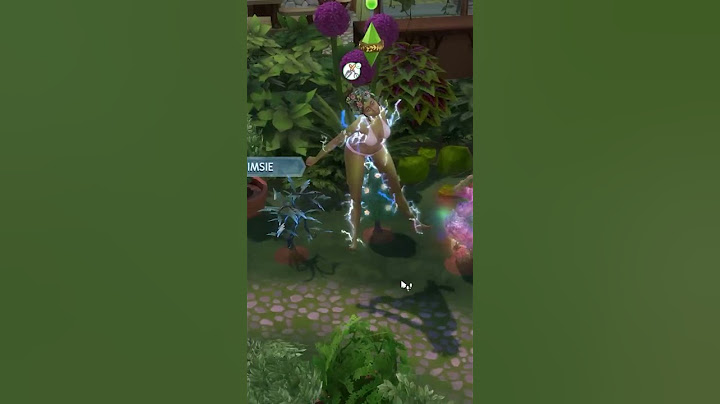 Beware the lightning root in The Sims 4: Enchanted By Nature... #sims4