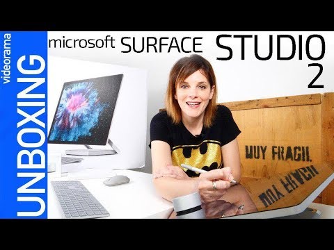 📦 Microsoft Surface Studio 2 unboxing -¿el ordenador FLOTANTE?-