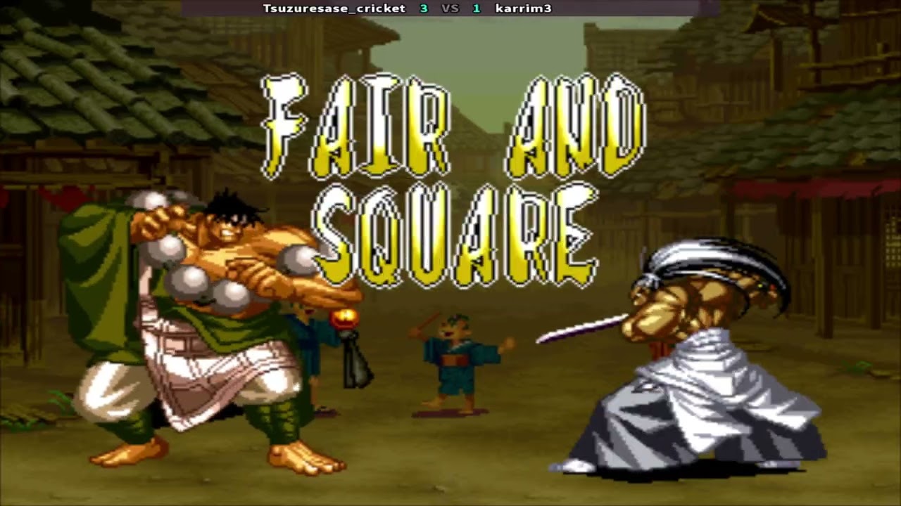 Samurai Shodown III Tsuzuresase_cricket (JP) Vs karrim3 (DZ