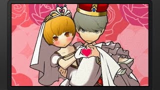 Persona Q Sotl - P4 Mc & Chie Wedding P4 Group Date Cafe