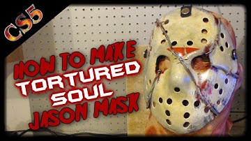 (DIY) How to Make a Barbed Wire Jason Mask (Tortured Soul Jason Mask) Friday the 13th