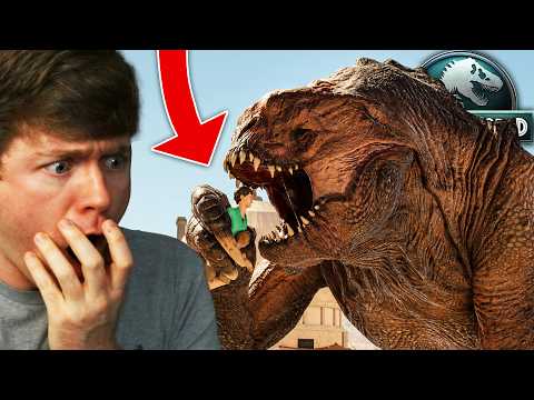 EVOLVED D-REX ATTACKS the PARK!? - Jurassic World Evolution 3