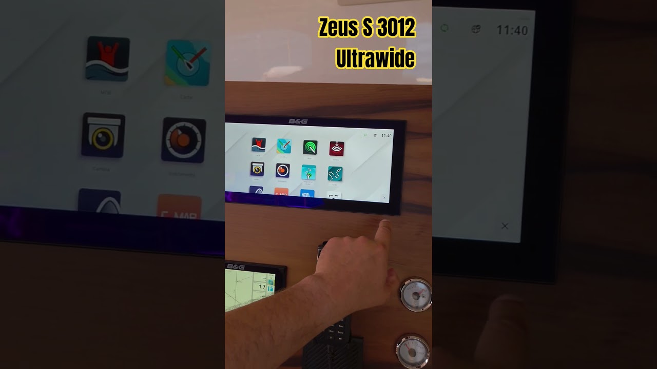 Новый ультраширокий картплотер Zeus S 3012 Ultrawide  