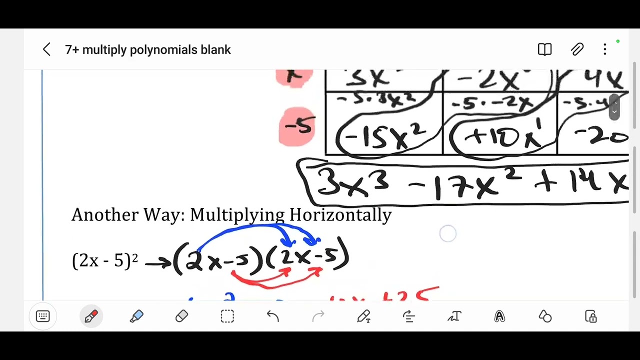 7+ multiply polynomials 04/17/23 - YouTube