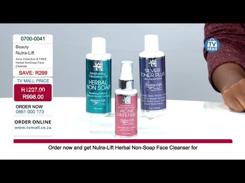 Nutra-Lift® Acne Collection & FREE Herbal NonSoap Face Cleanser: -