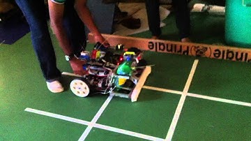 First Robot at high speed Robocon India 2012