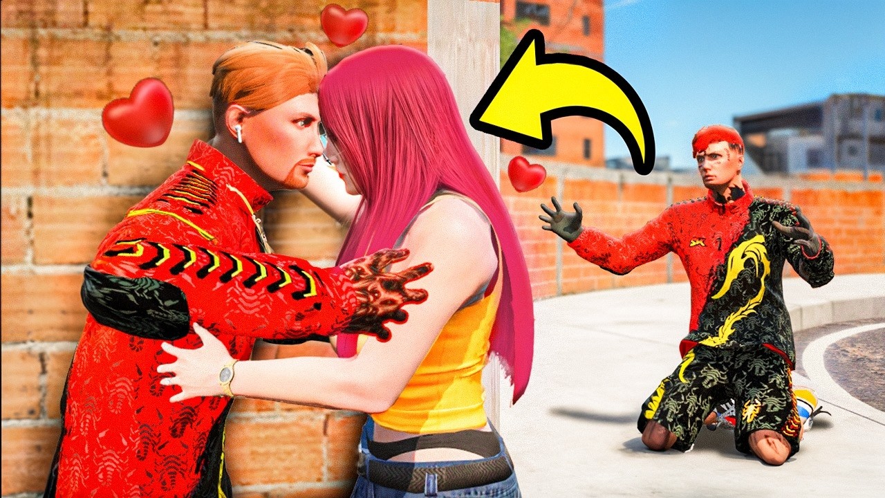 BEIJEI A NAMORADA DO MEU AMIGO no GTA RP!!