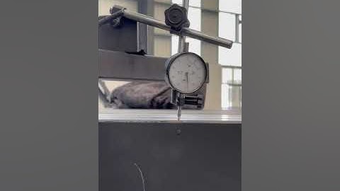 flatness detection For 4500*4500 mm rotary worktable of Floor type boring milling machines