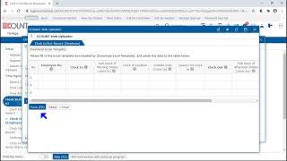 [ECOUNT Practice] Time Mgmt. - Clock In & Out - Clock In & Out Record (Employee)