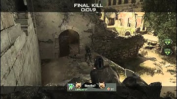 Leftover and INSANE Out of Map hit marker on Mw3