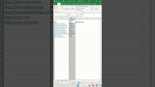 How do I convert a column of URLs to hyperlinks in Excel? - Excel Tips and Tricks