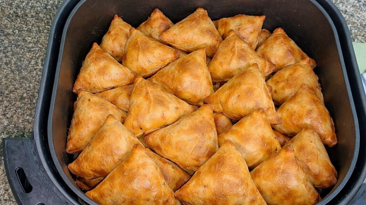Smart air fryer samosa recipe, oil free samosa healthy, Ramadan special, iftari special samosa,easy