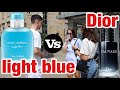 Dior Sauvage edt vs Dolce & Gabbana light blue eau intense pour homme | fragrance test