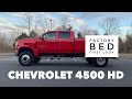 Chevrolet Silverado 4500 5500 6500 HD medium duty Factory dually Bed First Look