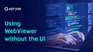 Using Apryse WebViewer Without the Viewer | Apryse screenshot 1