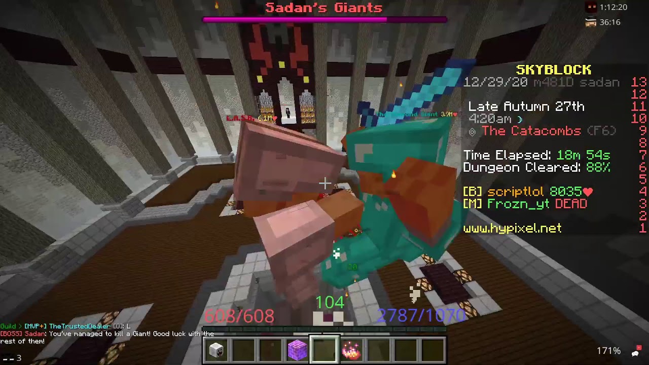 GETTING A SPIRIT SCEPTRE Hypixel Skyblock 40 YouTube