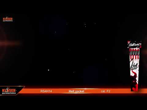 RS4H14 Hell rocket | Klasek pyrotechnics
