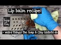 Best ever lip balm recipe | Summer 2020 lip balms | Day 72/365 | How to make nourishing lip balm