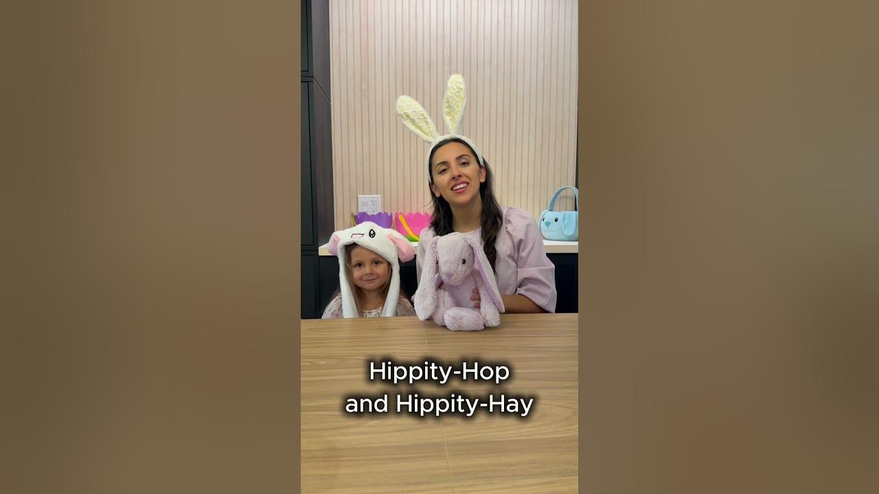 Hippity-Hop and Hippity-Hay Easter Song for Kids & Singing Game #learning #kids #learning #music