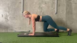 Bearcrawl Step-outs to Plank