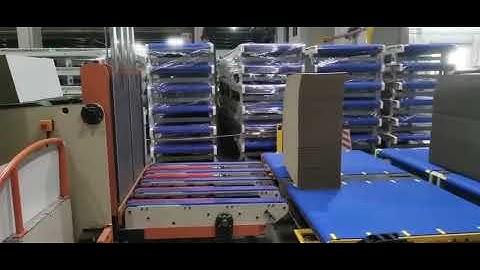 Pre-feeder Machine / corrugated prefeeder flexo printing machine #carton #corrugated