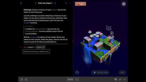 Train Your Expert on Swift Playgrounds