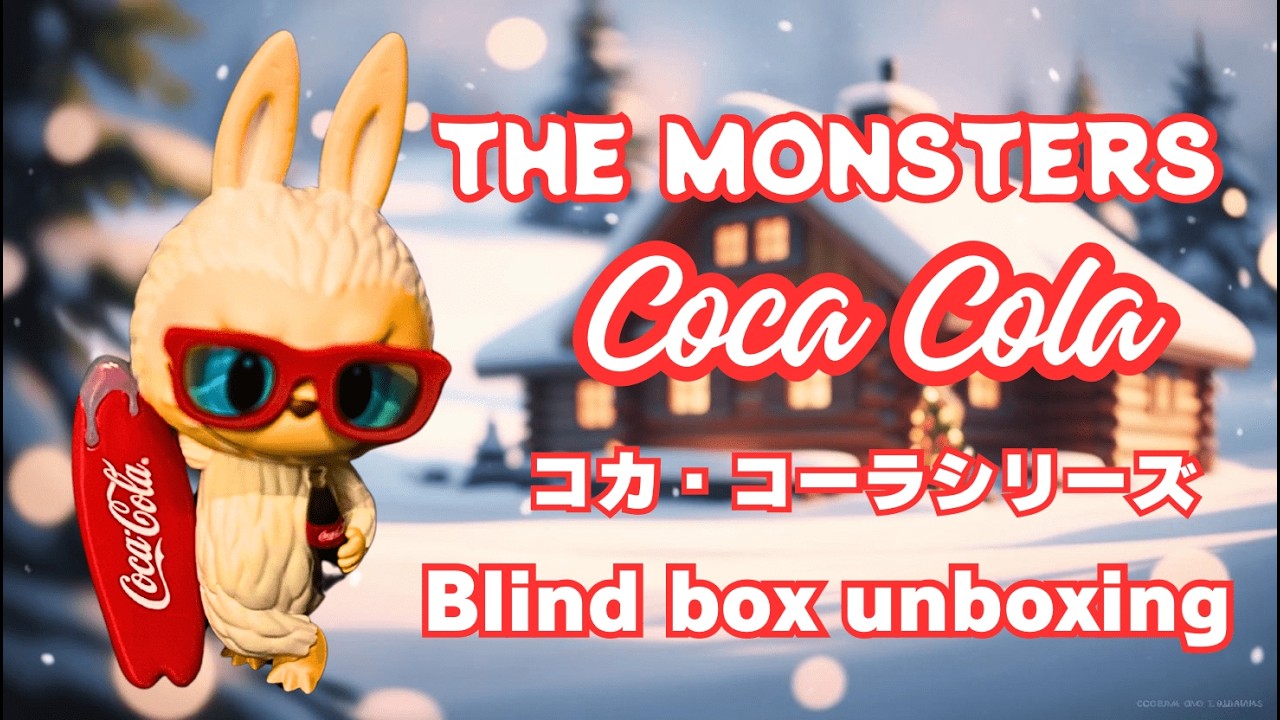 POPMART THE MONSTERS COCA-COLA コカコーラ POP MART】開封!THE MONSTERS Coca Colaシリーズ - YouTube