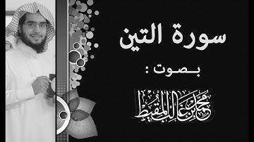 سورة التين | #محمد_المقيط