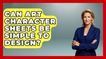 Can Art Character Sheets Be Simple To Design? - The Virtual Art Desk