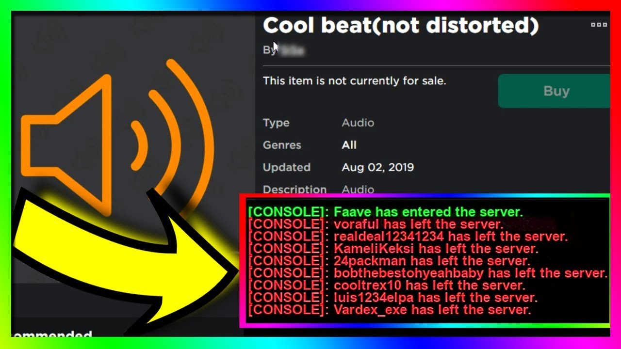 Best Bypassed Roblox Audio Codes 2019