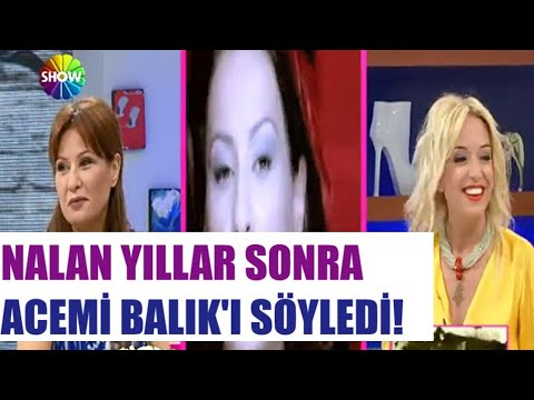 NALAN ACEMİ BALIK'LA YILLAR SONRA İLK KEZ CANLI YAYINDA! - Saba Tümer ile Bugün