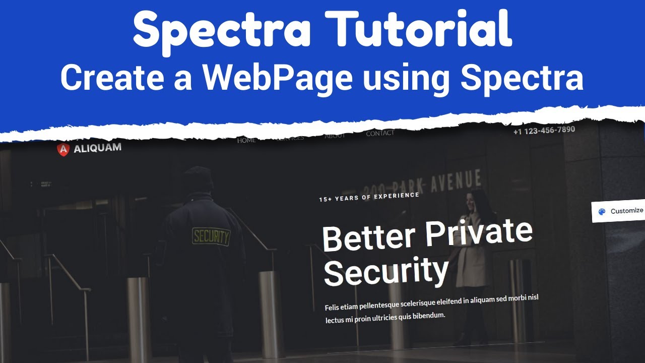 Spectra Tutorial - Create a WebPage | Best Gutenberg Builder? - YouTube